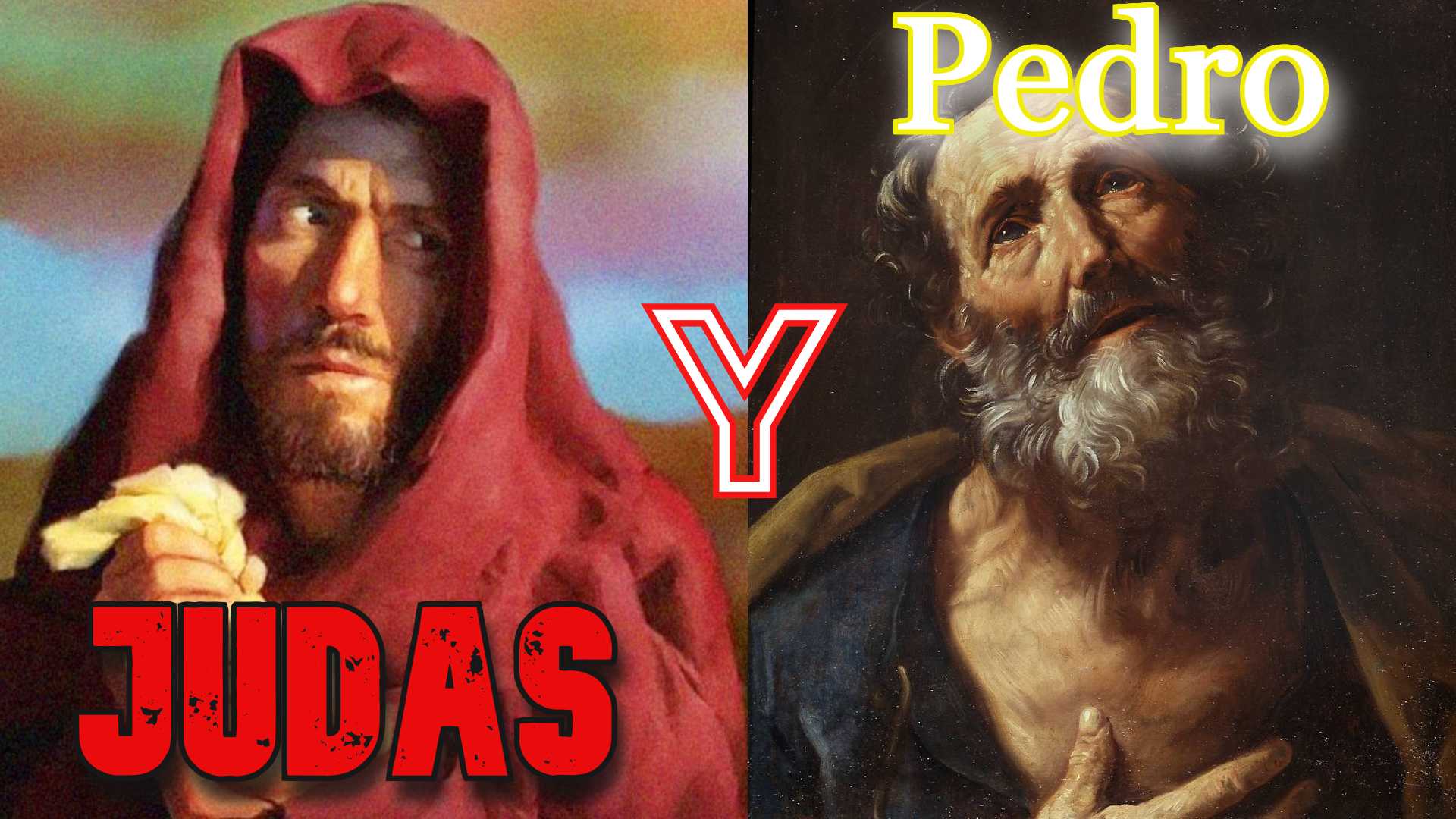 Martes Santo : Judas y Pedro