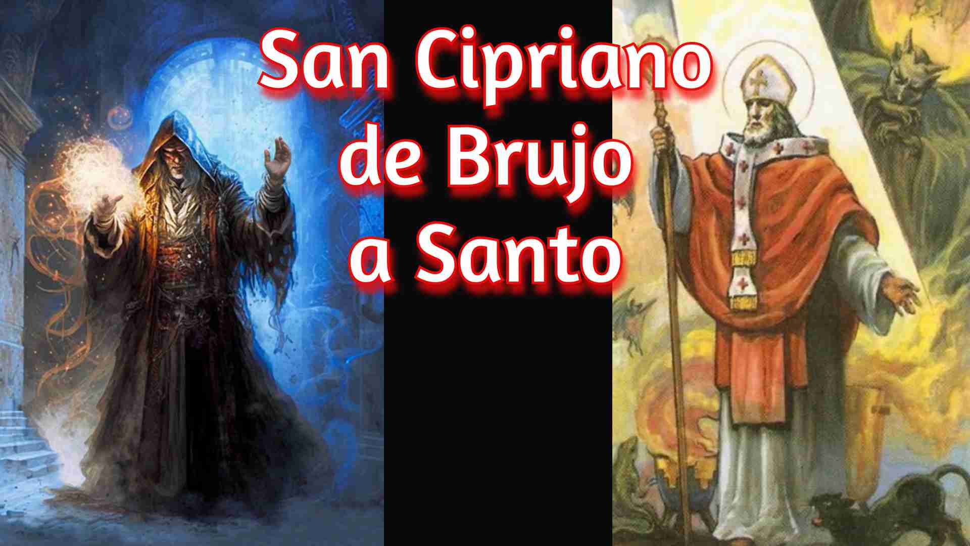 San Cipriano. De brujo a santo.